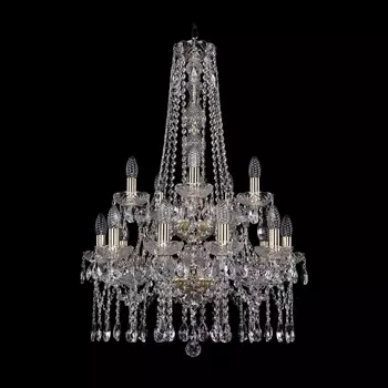 Подвесная люстра Bohemia 1413 1413/10+5/200/h-87/2d/G