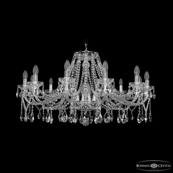 Подвесная люстра Bohemia 1413 1413/12/360 Ni