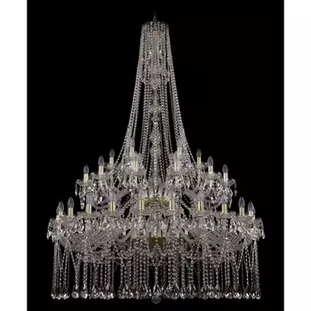 Подвесная люстра Bohemia 1413 1413/24+12+6/530/2d/Ni