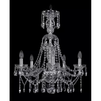 Подвесная люстра Bohemia 1413 1413/5/200/XL-66/Ni