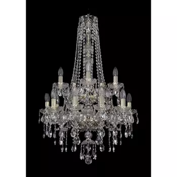 Подвесная люстра Bohemia 1415 1415/10+5/200/h-92/2d/G