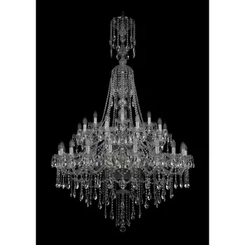 Подвесная люстра Bohemia 1415 1415/20+10+5/400/XL-185/2d/Ni