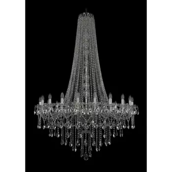 Подвесная люстра Bohemia 1415 1415/20/400/h-173/Ni