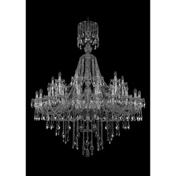 Подвесная люстра Bohemia 1415 1415/24+12/530/XL-186/Ni