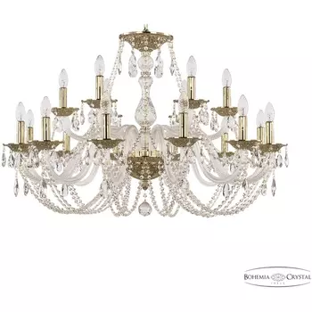Подвесная люстра Bohemia 1601 1601/12+6/360 G
