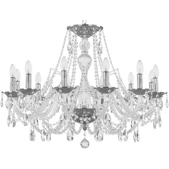 Подвесная люстра Bohemia 1605 1605/12/300 Ni