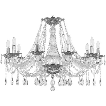 Подвесная люстра Bohemia 1607 1607/10/300 Ni