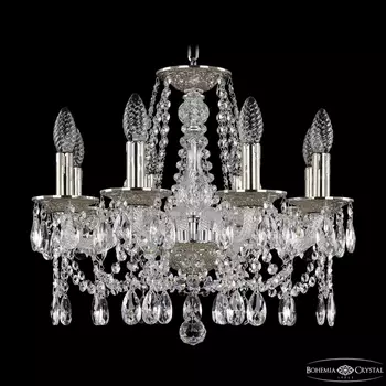 Подвесная люстра Bohemia 1607 1607/8/165 Ni
