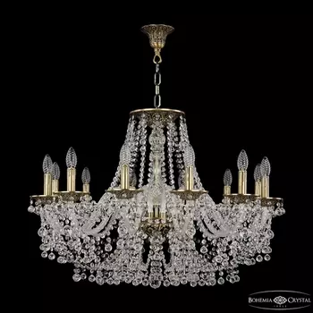 Подвесная люстра Bohemia 1609 16209/12/300 PB