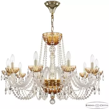 Подвесная люстра Bohemia 5402 5402/10/300 G Amber/M-1H