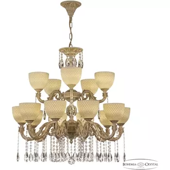 Подвесная люстра Bohemia AL7901 AL79101/10+5/250/2D A WMG P1 U Wave