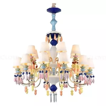 Подвесная люстра большая Cloyd Lottie 11214