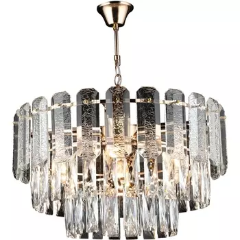 Подвесная люстра каскадная хрусталь De City Бриз 111015807