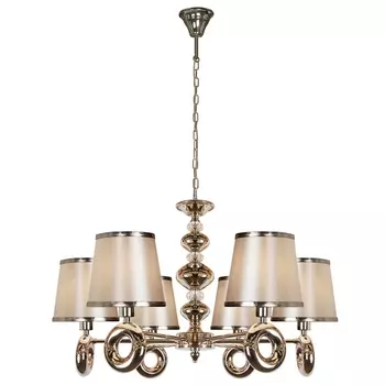 Подвесная люстра P2401-6 Nickel iLamp Brooklyn