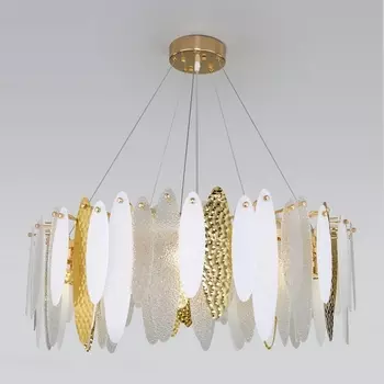 Подвесная люстра 326/10 Bogate's Canaria золото (Умный дом, Алиса, WiFi, голосовое управление)