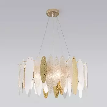 Подвесная люстра 326/8 Bogate's Canaria золото (Умный дом, Алиса, WiFi, голосовое управление)