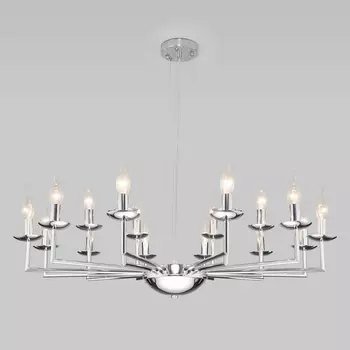 Подвесная люстра 60150/18 Eurosvet Cariso хром