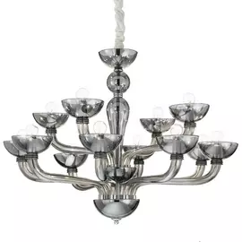 Подвесная люстра CASANOVA SP12 FUME' (Ideal Lux)