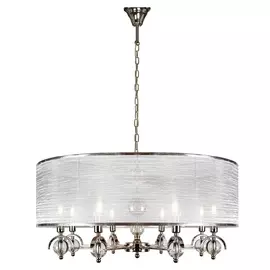 Подвесная люстра Chelsea P2400-8 Nickel (iLamp)