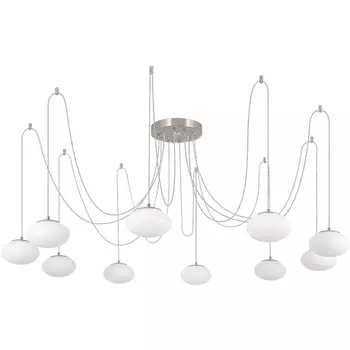 Подвесная RGB люстра паук WiFi с пультом LED Citilux Atman Smart CL226A091 (Умный дом, Алиса)