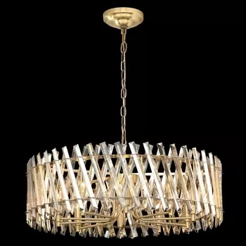 Подвесная люстра хрусталь Citilux Ингвар CL334293