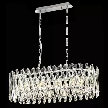 Подвесная люстра хрусталь Citilux Ингвар CL334301