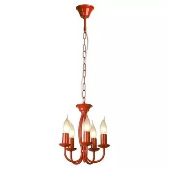 Подвесная люстра IP21 Lussole LGO Congress GRLSP-9915 в виде свечи