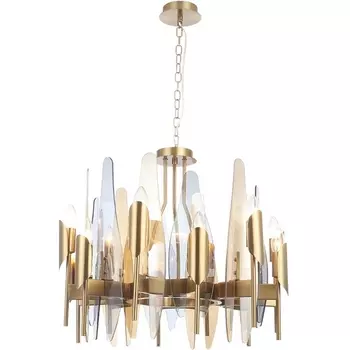 Подвесная люстра Crystal Lux CASA SP-PL12 BRASS