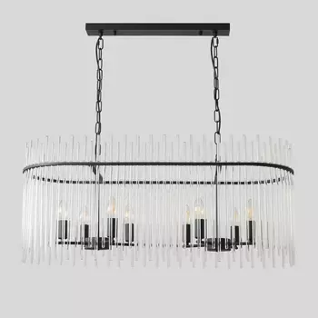 Подвесная люстра Crystal Lux CLARO SP8 в виде свечи