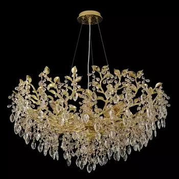 Подвесная люстра Crystal Lux EDEN SP10 GOLD форма ветки