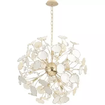 Подвесная люстра Crystal Lux MARGO SP18 с цветами