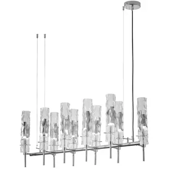 Подвесная люстра Crystal Lux PRIMAVERA PRIMAVERA SP10 CHROME