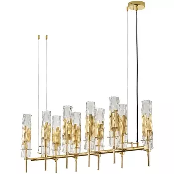 Подвесная люстра Crystal Lux PRIMAVERA PRIMAVERA SP10 GOLD