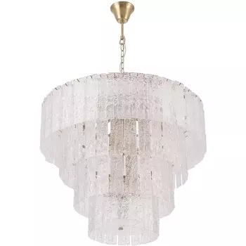 Подвесная люстра Crystal Lux RICARDO RICARDO SP14 BRASS
