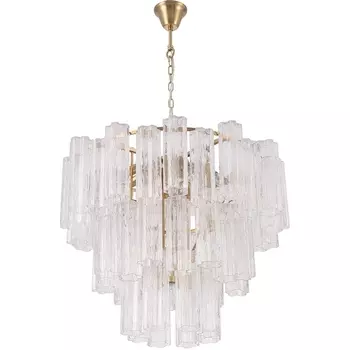 Подвесная люстра Crystal Lux Rose ROSE SP15 BRASS