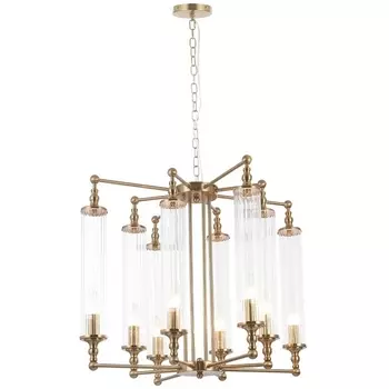Подвесная люстра Crystal Lux TOMAS SP8 D650 BRASS