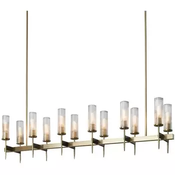 Подвесная люстра Delight Collection Alouette KM0936P-12 brass DeLight Collection