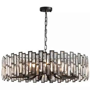 Подвесная люстра Delight Collection Bertola D8524P/L black/clear DeLight Collection