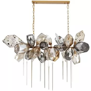 Подвесная люстра Delight Collection Britannica 8898P/BL gold/smoky DeLight Collection