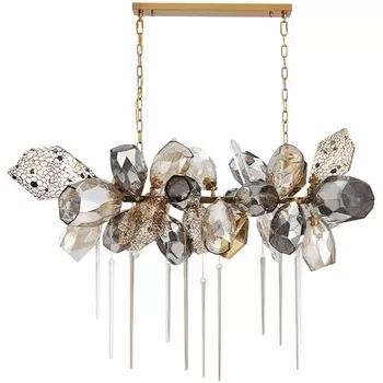 Подвесная люстра Delight Collection Britannica 8898P/BM gold/smoky DeLight Collection