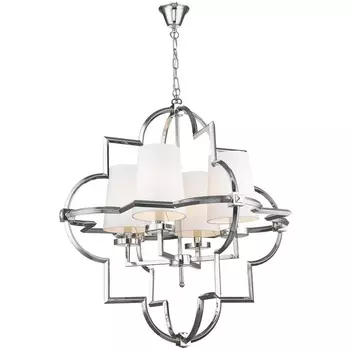 Подвесная люстра Delight Collection Mandeville KM0728P-4L nickel DeLight Collection