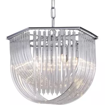 Подвесная люстра Delight Collection Murano Glass KR0116P-7L/A chrome DeLight Collection