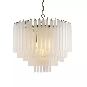 Подвесная люстра Delight Collection Nova/Pulsar 10626P brass/white DeLight Collection