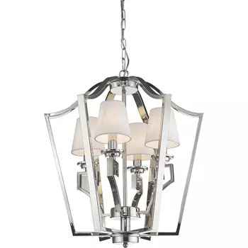 Подвесная люстра Delight Collection Presidential KM0701P-4 nickel DeLight Collection