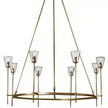 Подвесная люстра Delight Collection Torche De Verre 8614P/8 gold DeLight Collection