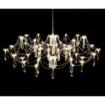 Подвесная люстра светодиодная диммируемая с пультом ДУ Kink Light Галанта 07889-80,02(21)