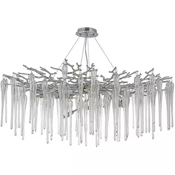 Подвесная люстра хрусталь Dio D`arte Tavenna Nickel Tavenna H 1.5.100.101 N Dio D'Arte