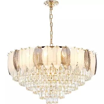 Подвесная люстра перо Favourite Dolor 2982-18P