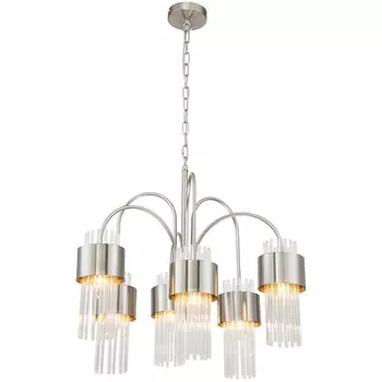 Подвесная люстра E14*40W Satin nickel Escada Garda 656/6PL