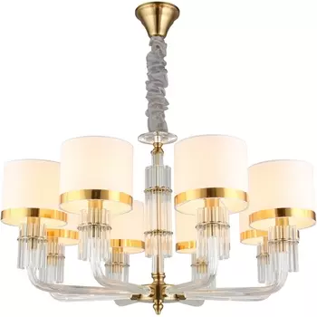 Подвесная люстра хрусталь Aployt Elza APL.767.03.08